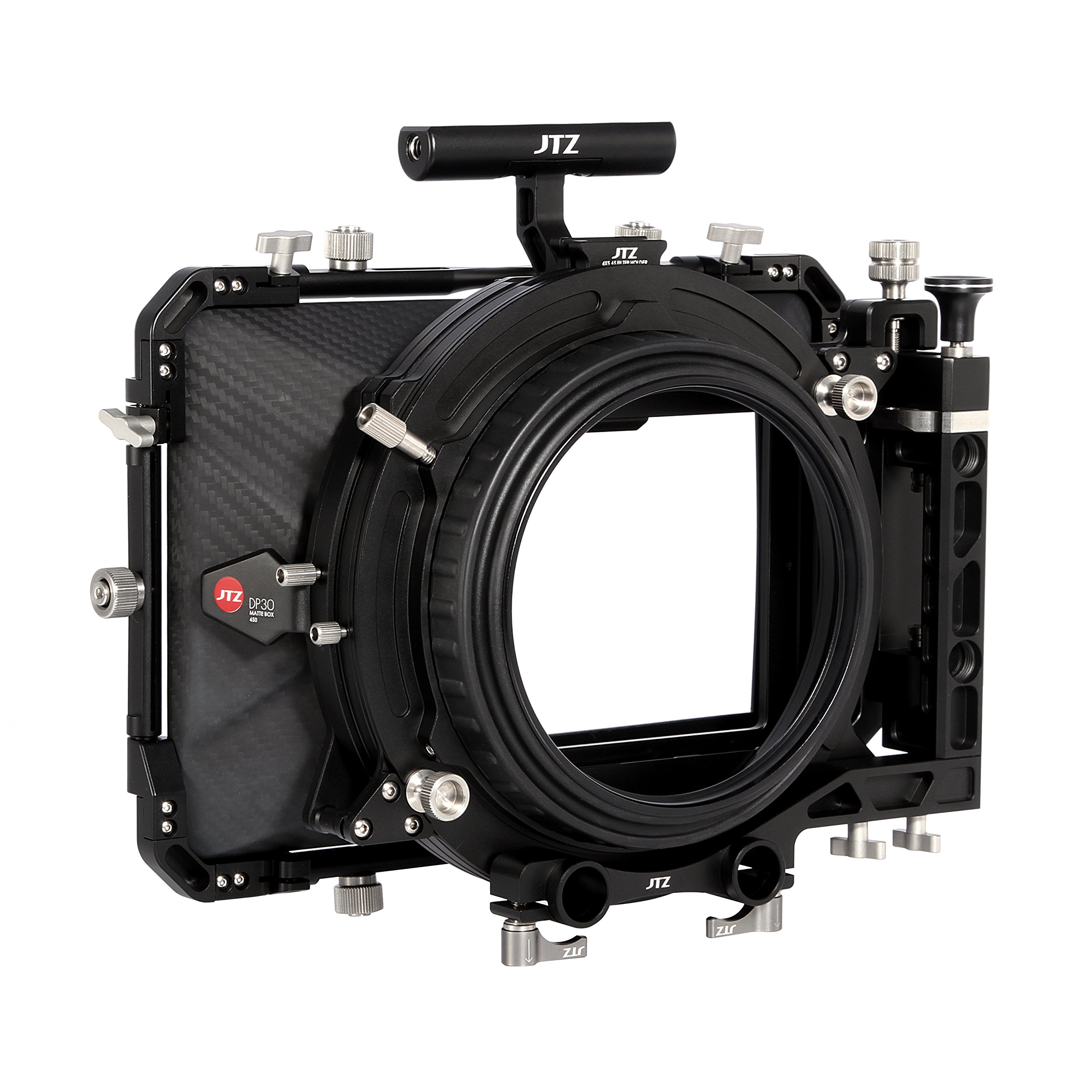 JTZ DP30 Cine Carbon Fiber 4x5.65 Inch Swing-Away Matte Box w